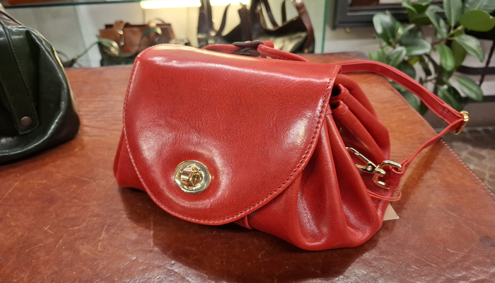 womans leather bag