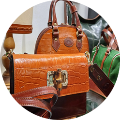 Italian leather selection