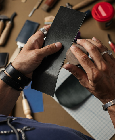 Premium Italian leather selection